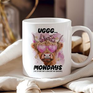 Sarcastische mok Uggg... Mondays