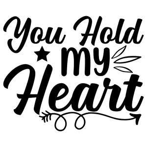 Paarden sticker - You hold my heart