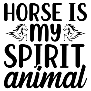 Paarden sticker – Horse is my