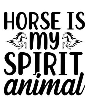 Paarden sticker – Horse is my