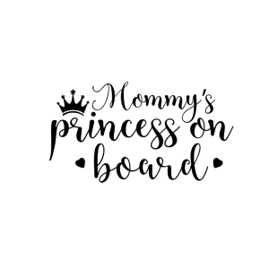 Auto sticker – Mommy's princess