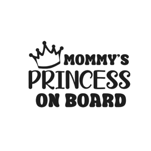 Auto sticker - Mommy's princess