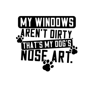 Auto sticker – My windows aren't dirty