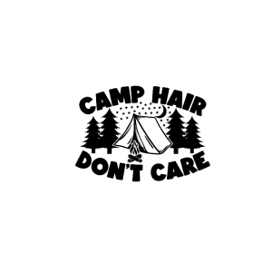 Sticker – Camp hair