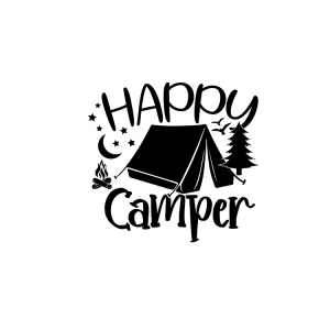 Sticker - Happy Camper