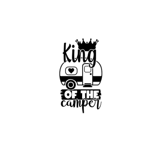 Sticker – King of the camper