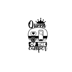 Sticker – Queen of the camper