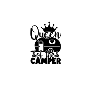 Sticker – Queen of the camper