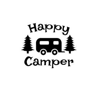 Sticker – Happy camper