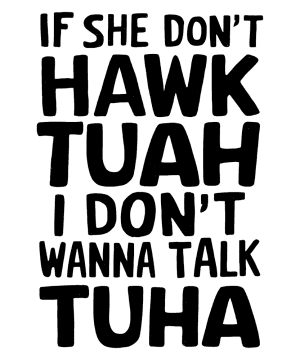 sticker – Hawk Tuah