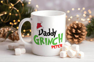 Daddy grinch kerstmok