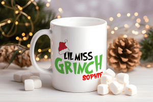 Lil miss Grinch kerstmok