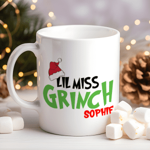 Lil miss Grinch kerstmok