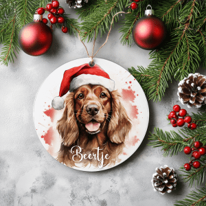 Kerstboom hanger Cocker spaniel