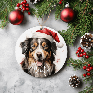 Kerstboom hanger Collie