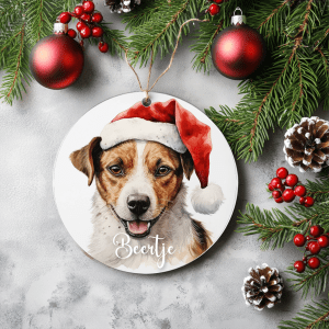 Kerstboom hanger Jack russel