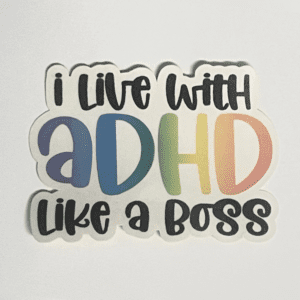 Awareness sticker - ADHD